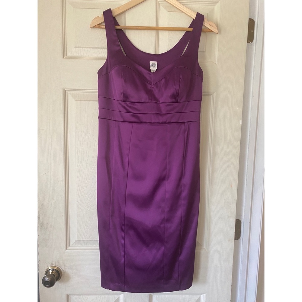 Sangria Purple Dress